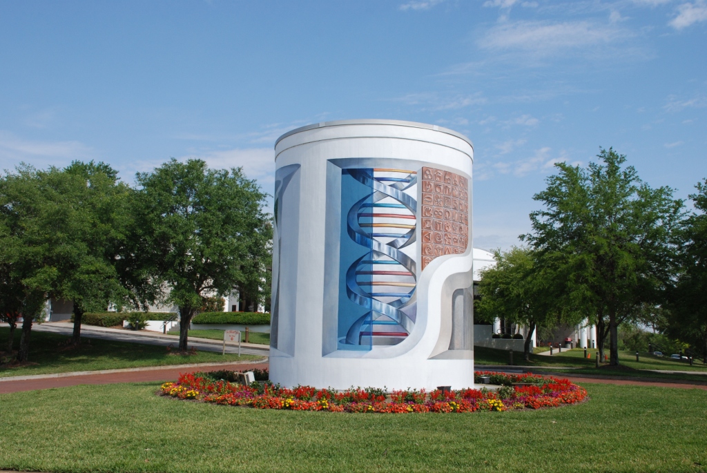 Picture of Water Tower with Mural